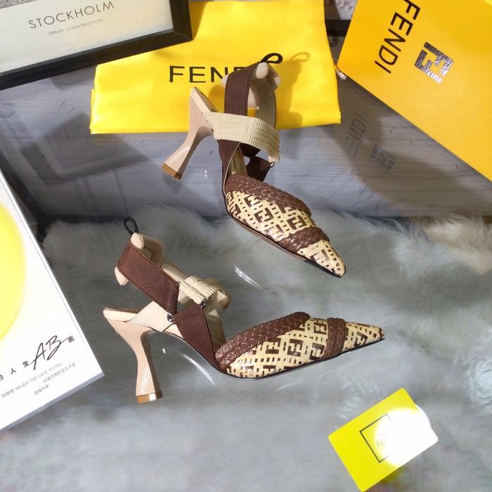 FENDI Shoes FDS00031 Heel 8.5CM
