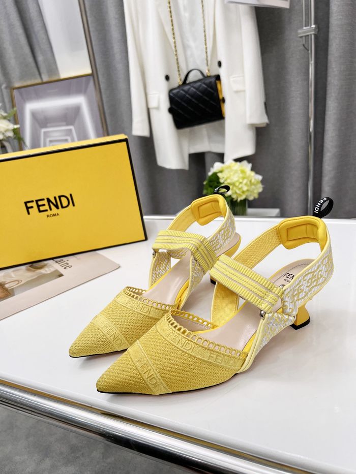 FENDI Shoes FDS00036 Heel 5.5CM