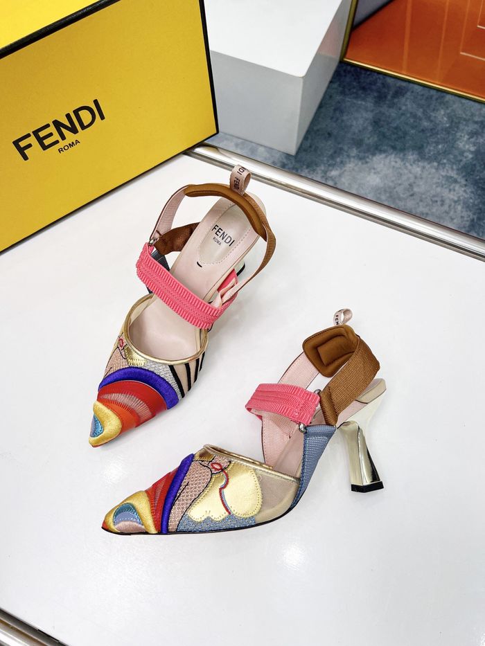 FENDI Shoes FDS00050 Heel 8.5CM