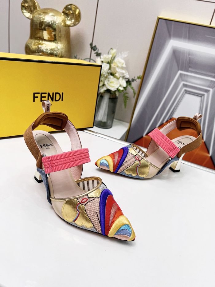 FENDI Shoes FDS00050 Heel 8.5CM