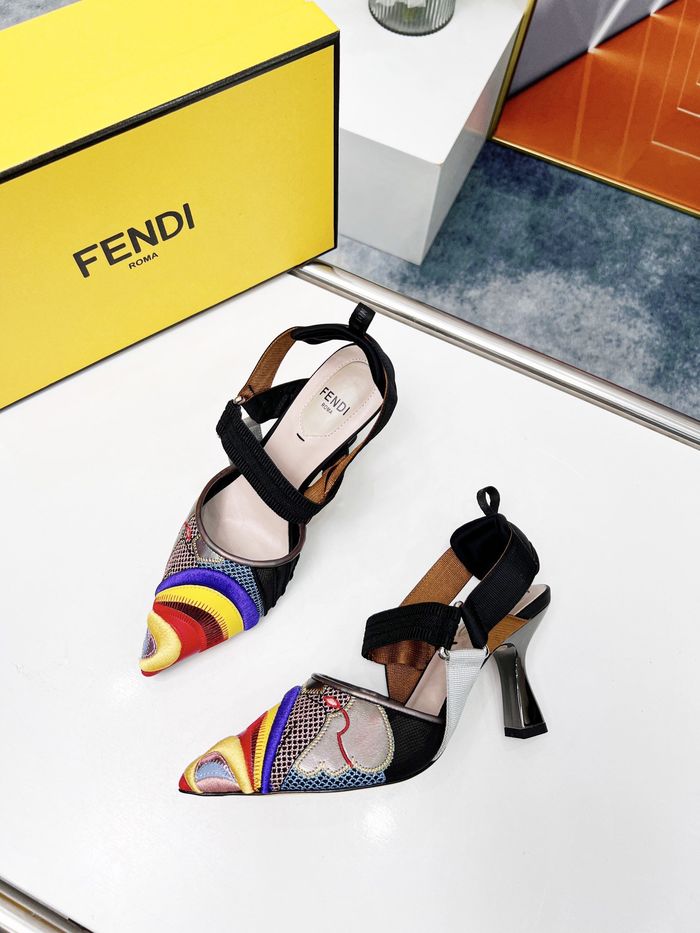 FENDI Shoes FDS00051 Heel 8.5CM