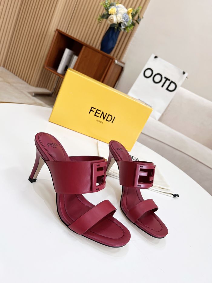 FENDI Shoes FDS00052 Heel 8CM