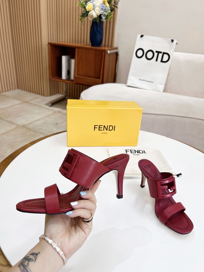 FENDI Shoes FDS00052 Heel 8CM