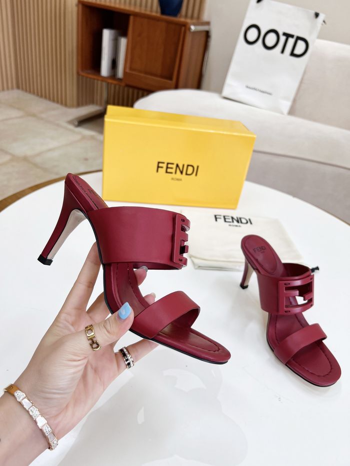 FENDI Shoes FDS00052 Heel 8CM