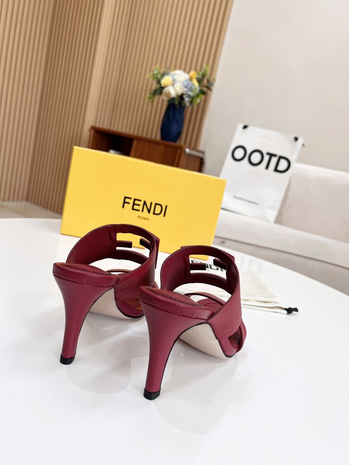 FENDI Shoes FDS00052 Heel 8CM