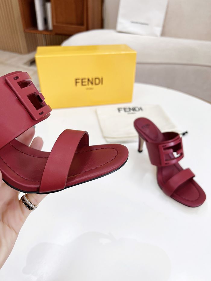 FENDI Shoes FDS00052 Heel 8CM