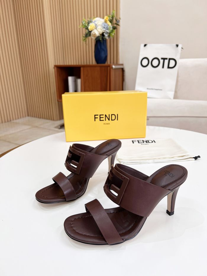 FENDI Shoes FDS00053 Heel 8CM