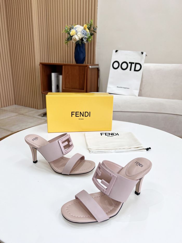 FENDI Shoes FDS00056 Heel 8CM