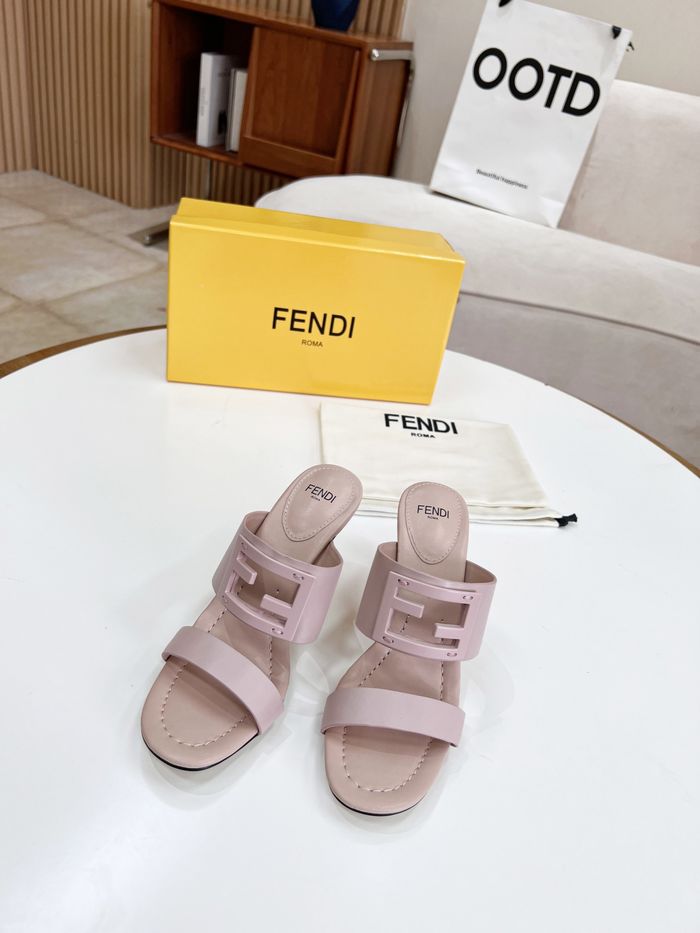 FENDI Shoes FDS00056 Heel 8CM