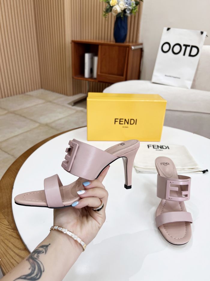 FENDI Shoes FDS00056 Heel 8CM