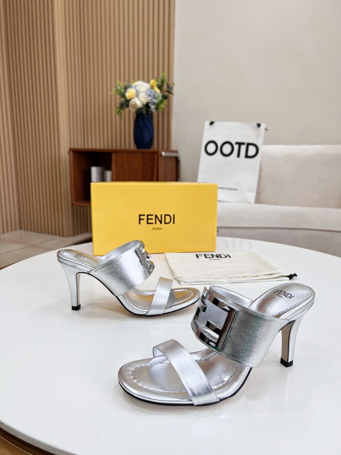 FENDI Shoes FDS00057 Heel 8CM