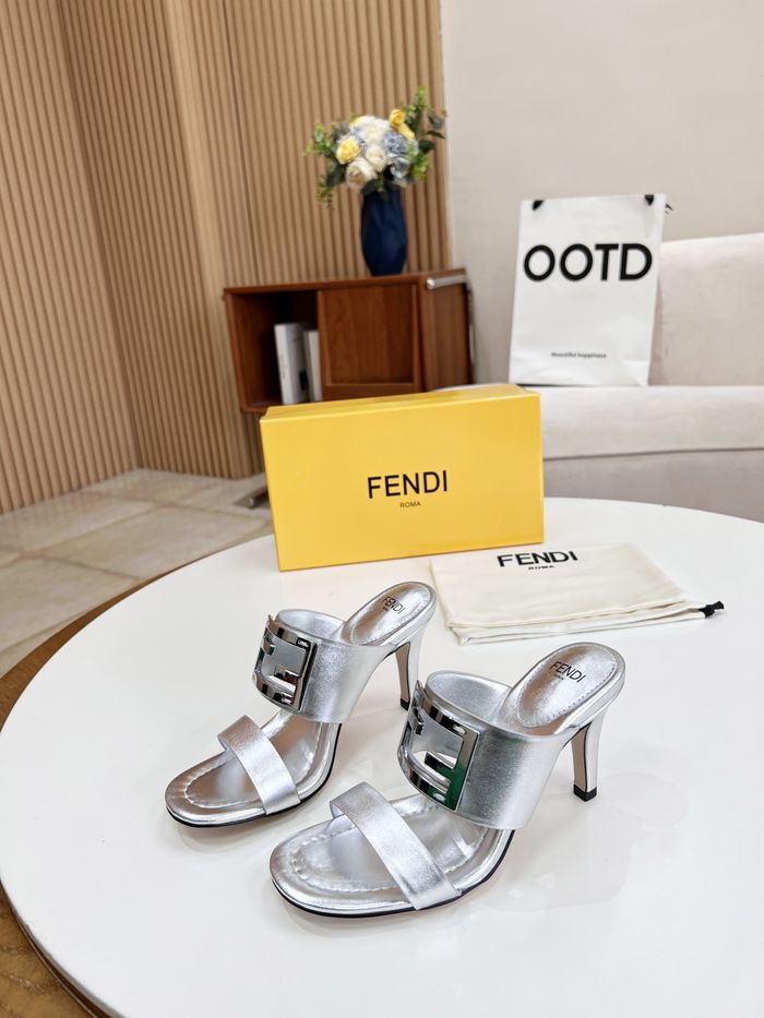 FENDI Shoes FDS00057 Heel 8CM