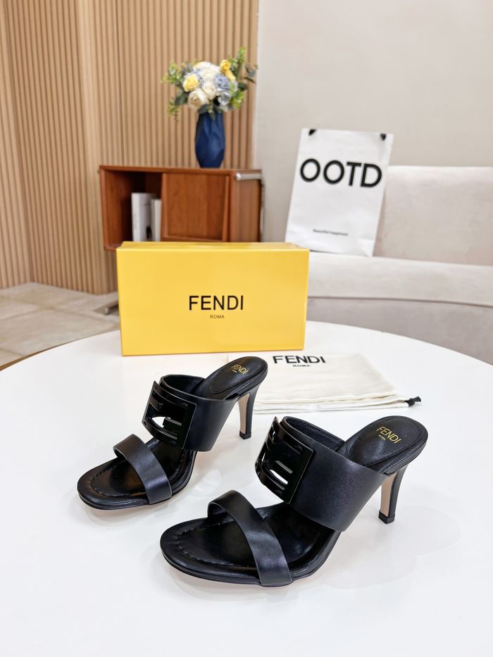 FENDI Shoes FDS00058 Heel 8CM