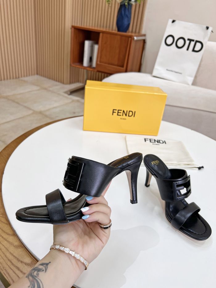 FENDI Shoes FDS00058 Heel 8CM