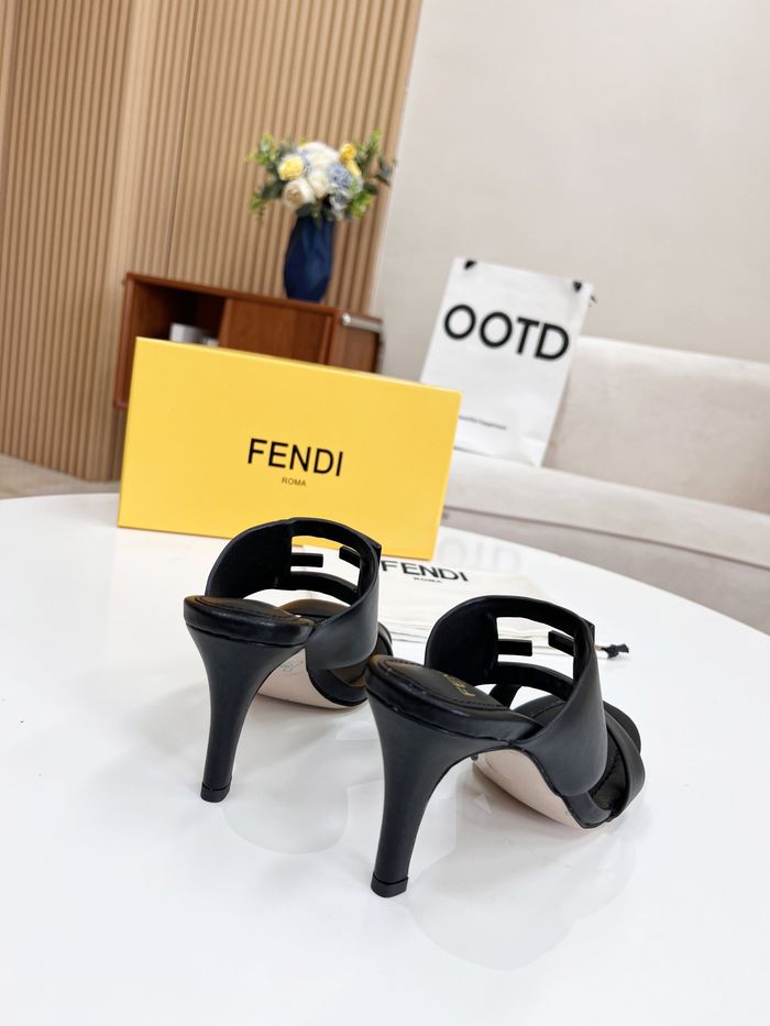 FENDI Shoes FDS00058 Heel 8CM