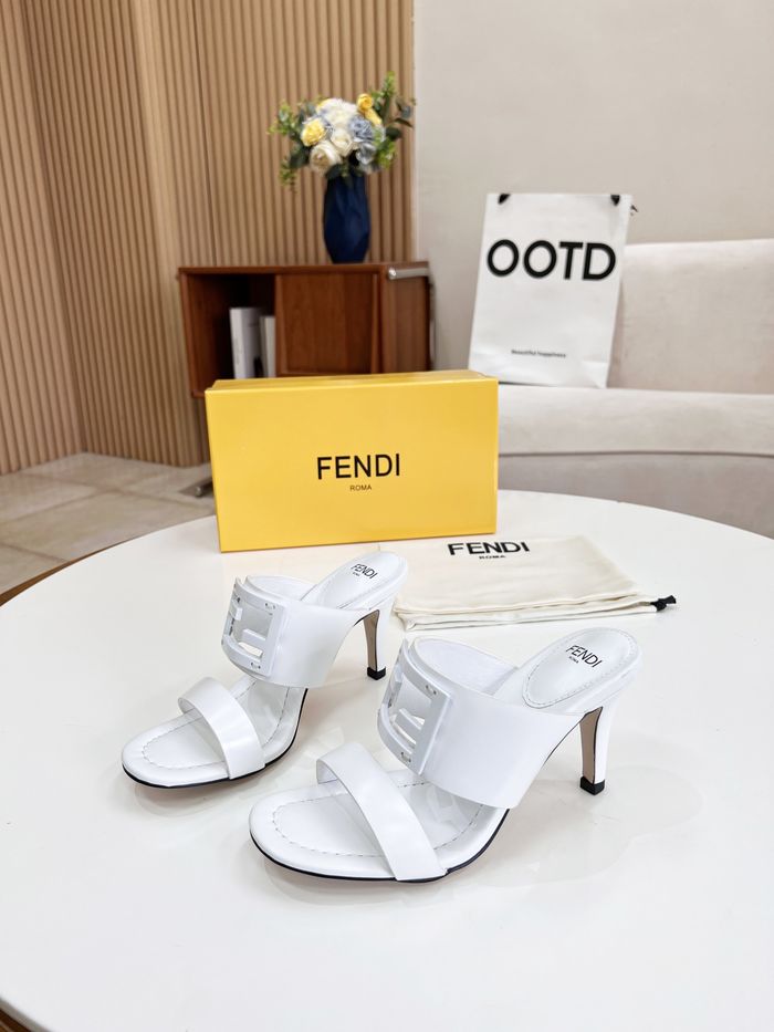 FENDI Shoes FDS00059 Heel 8CM