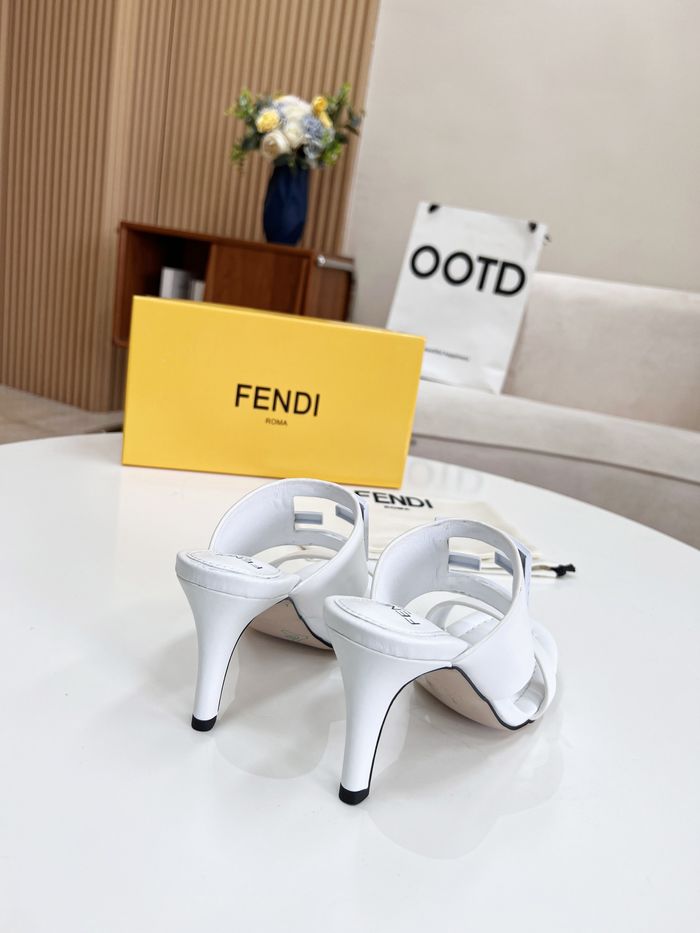 FENDI Shoes FDS00059 Heel 8CM