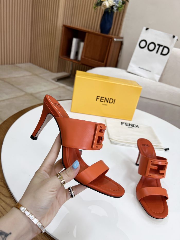 FENDI Shoes FDS00060 Heel 8CM