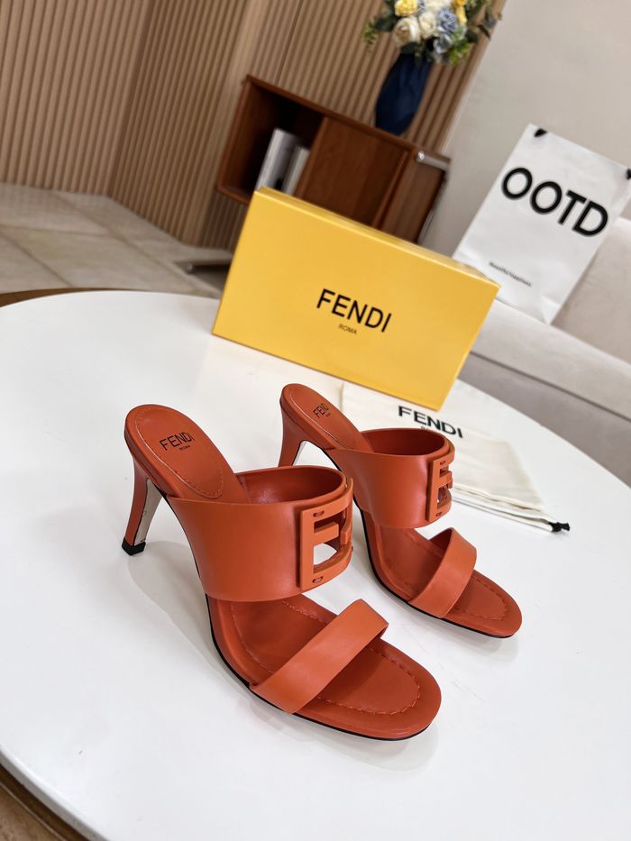 FENDI Shoes FDS00060 Heel 8CM
