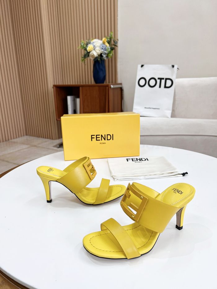 FENDI Shoes FDS00061 Heel 8CM