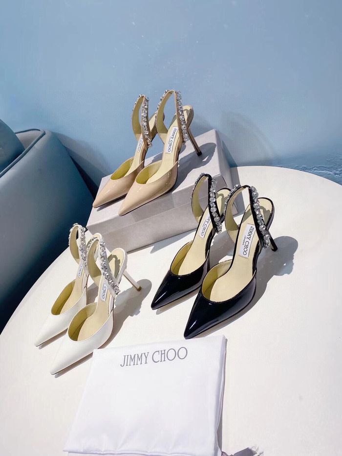 Jimmy Choo Shoes JCS00008 Heel 8.5CM