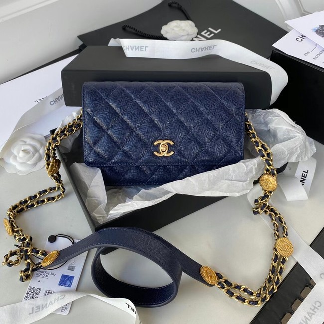 Chanel SMALL FLAP BAG AP2840 Royal Blue
