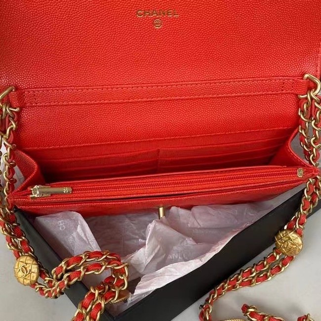 Chanel SMALL FLAP BAG AP2840 red