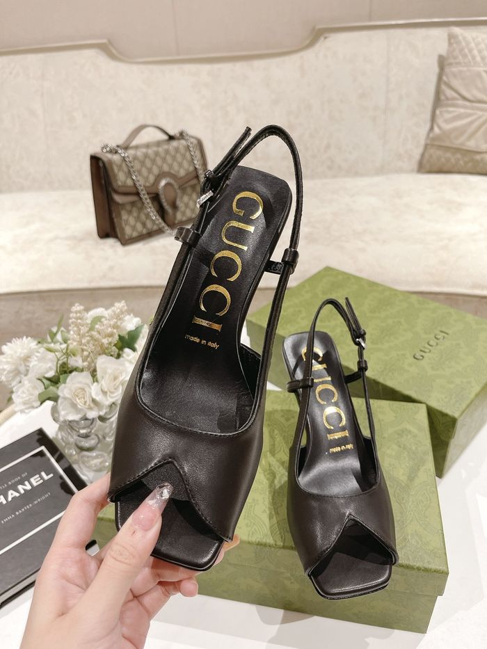 Gucci Shoes GUS00008 Heel 7.5CM