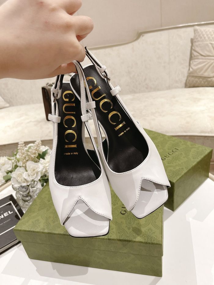 Gucci Shoes GUS00009 Heel 7.5CM