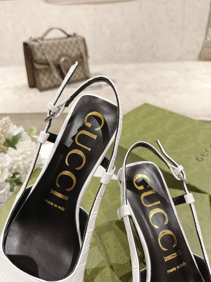 Gucci Shoes GUS00010 Heel 7.5CM