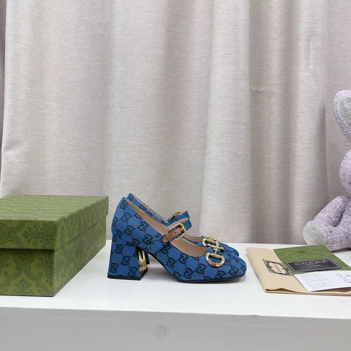 Gucci Shoes GUS00022 Heel 7.5CM