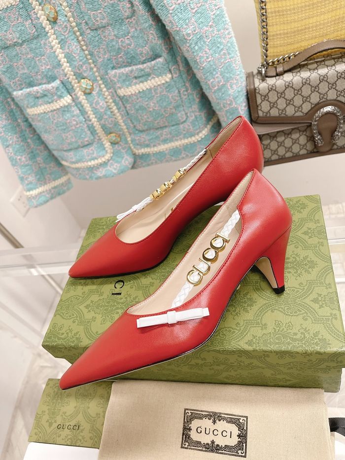 Gucci Shoes GUS00073 Heel 5CM