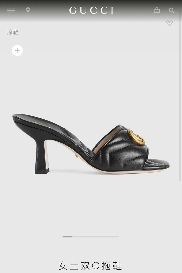 Gucci Shoes GUS00077 Heel 7.5CM