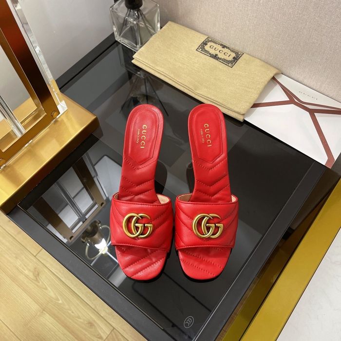 Gucci Shoes GUS00080 Heel 7.5CM