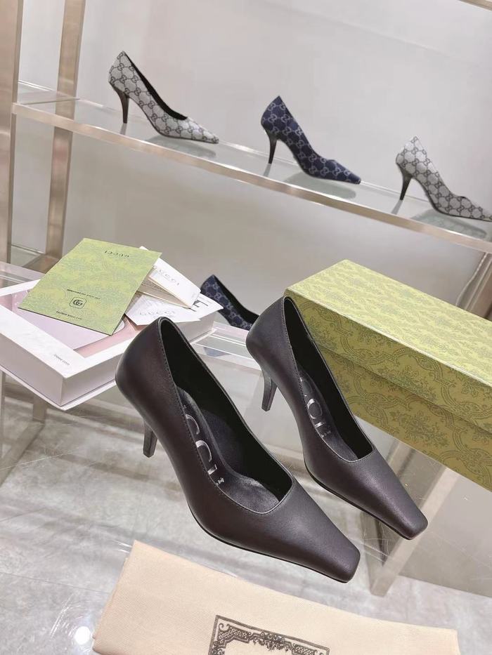 Gucci Shoes GUS00082 Heel 7.5CM