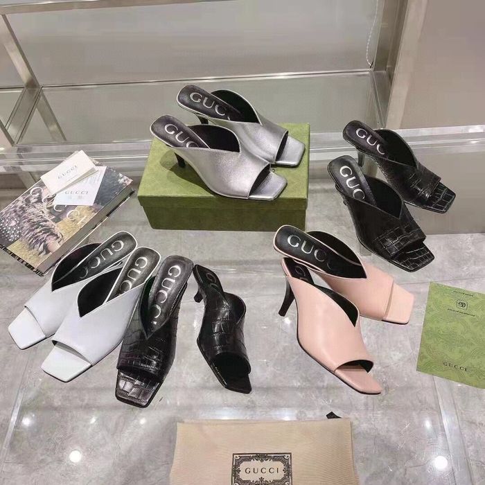 Gucci Shoes GUS00091 Heel 7.5CM