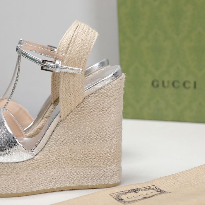 Gucci Shoes GUS00104 Heel 13CM