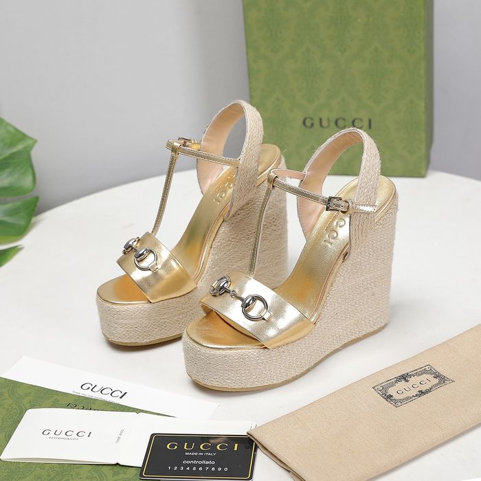 Gucci Shoes GUS00105 Heel 13CM