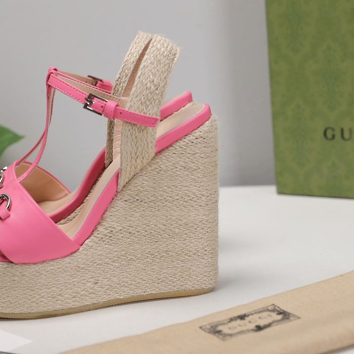 Gucci Shoes GUS00110 Heel 13CM