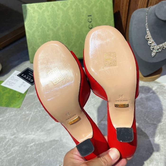 Gucci Shoes GUS00156 Heel 7.5CM