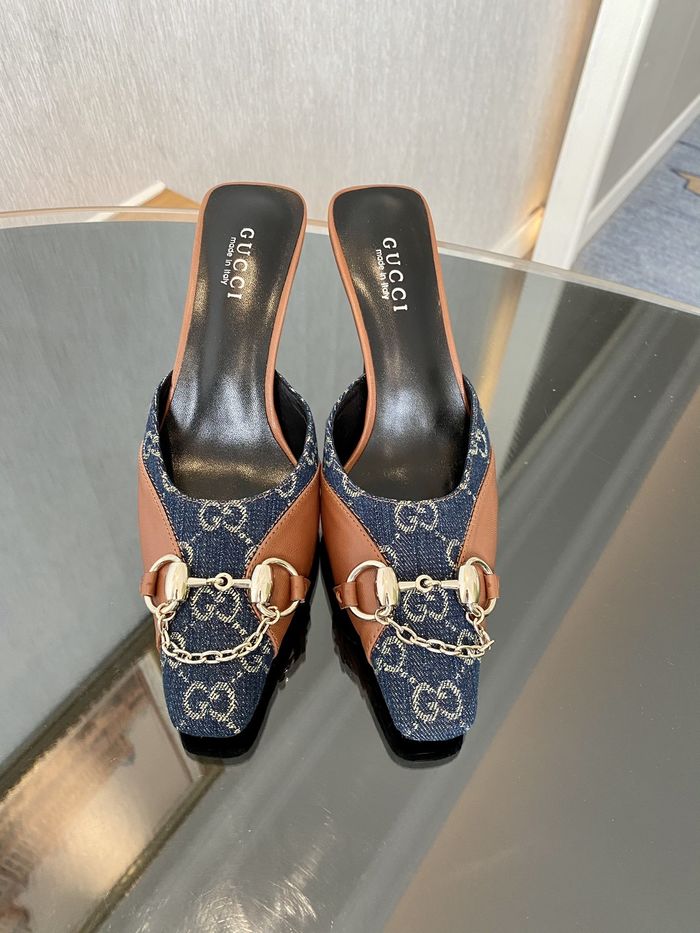 Gucci Shoes GUS00163 Heel 7.5CM