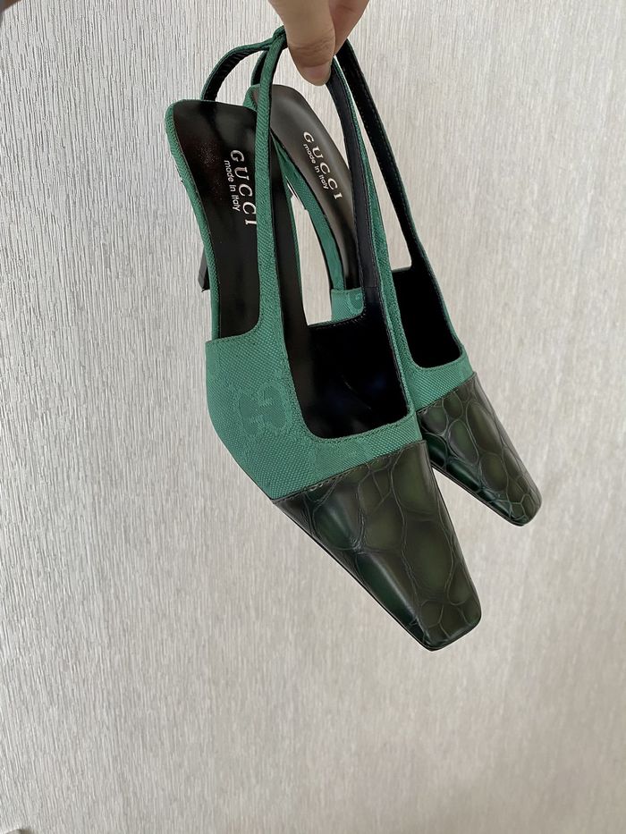 Gucci Shoes GUS00166 Heel 7.5CM