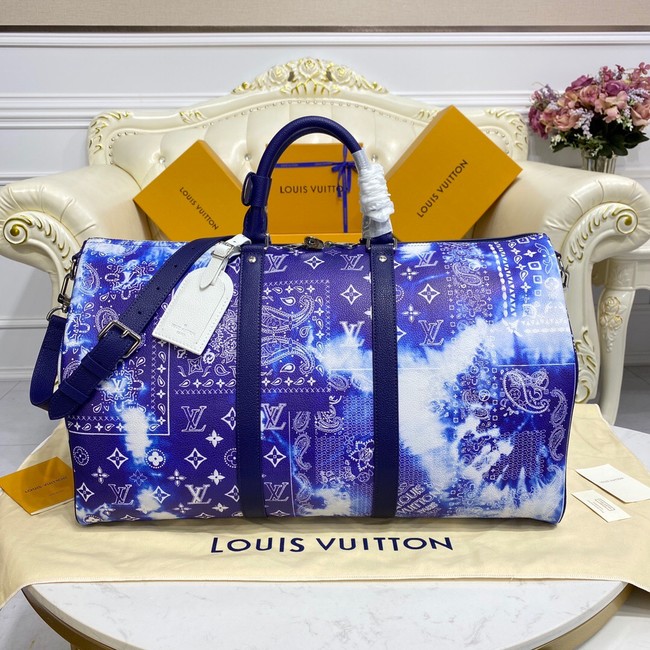 Louis Vuitton KEEPALL 50B M20558 Blue