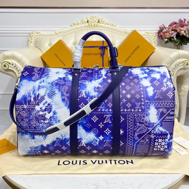 Louis Vuitton KEEPALL 50B M20558 Blue