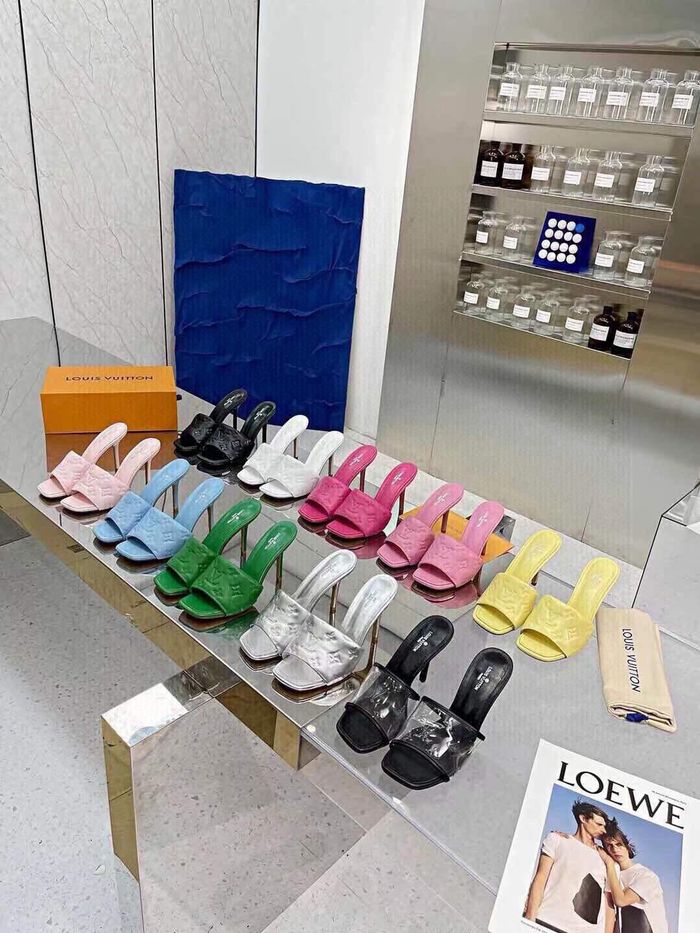 Louis Vuitton Shoes LVS00014 Heel 9.5CM