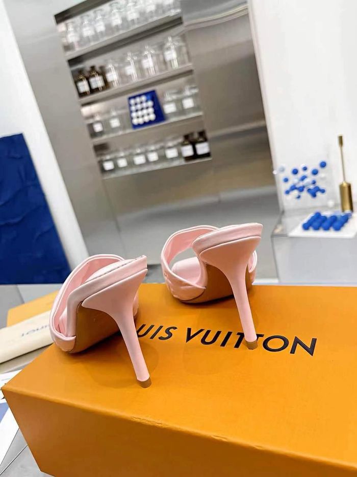 Louis Vuitton Shoes LVS00021 Heel 9.5CM