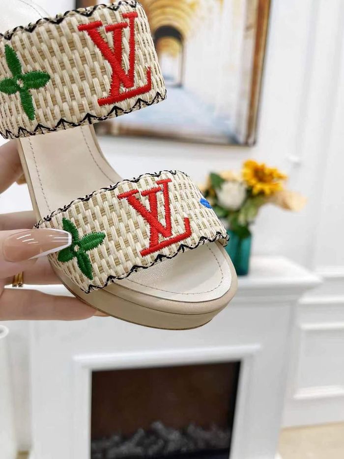 Louis Vuitton Shoes LVS00029 Heel 10.5CM