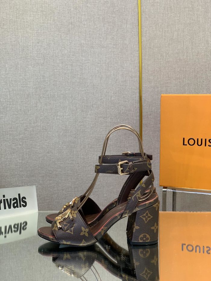 Louis Vuitton Shoes LVS00052 Heel 7.5CM
