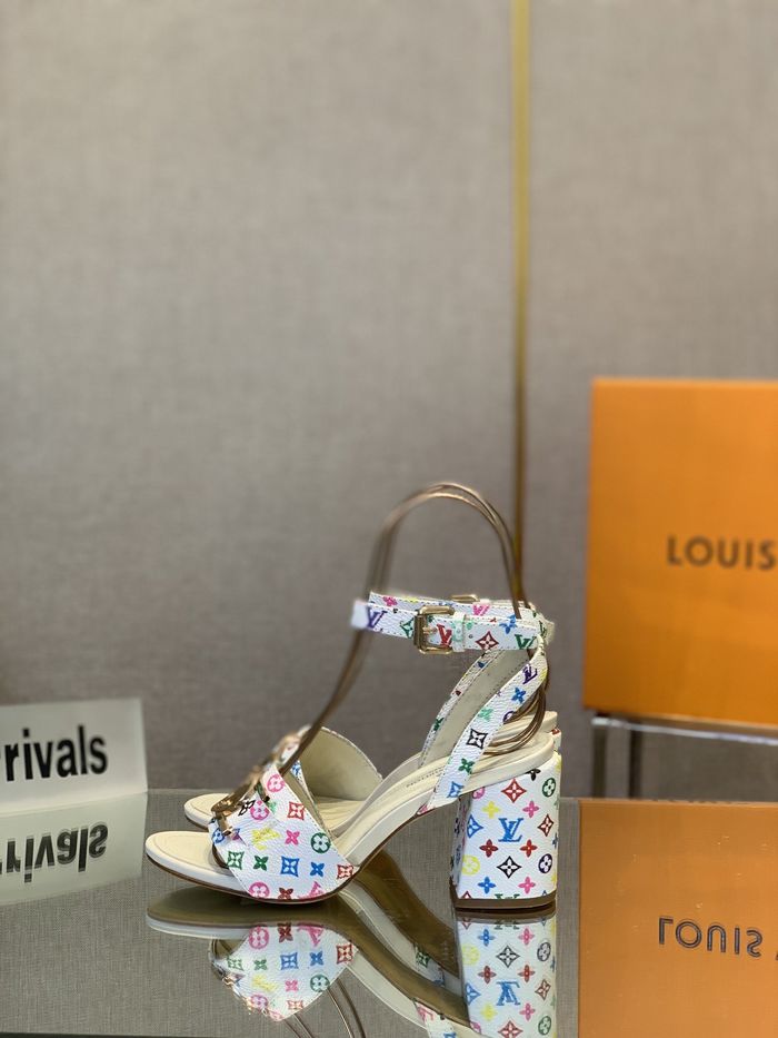 Louis Vuitton Shoes LVS00055 Heel 7.5CM