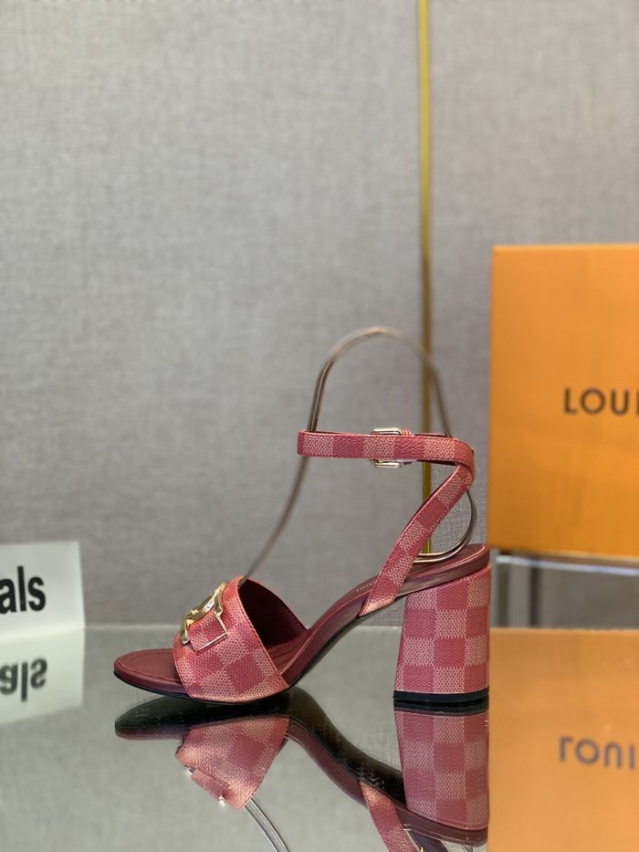 Louis Vuitton Shoes LVS00058 Heel 7.5CM